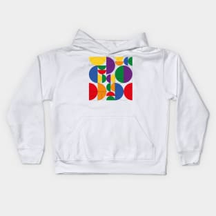 LGBT CIRCLE ABSTRACT ART Kids Hoodie